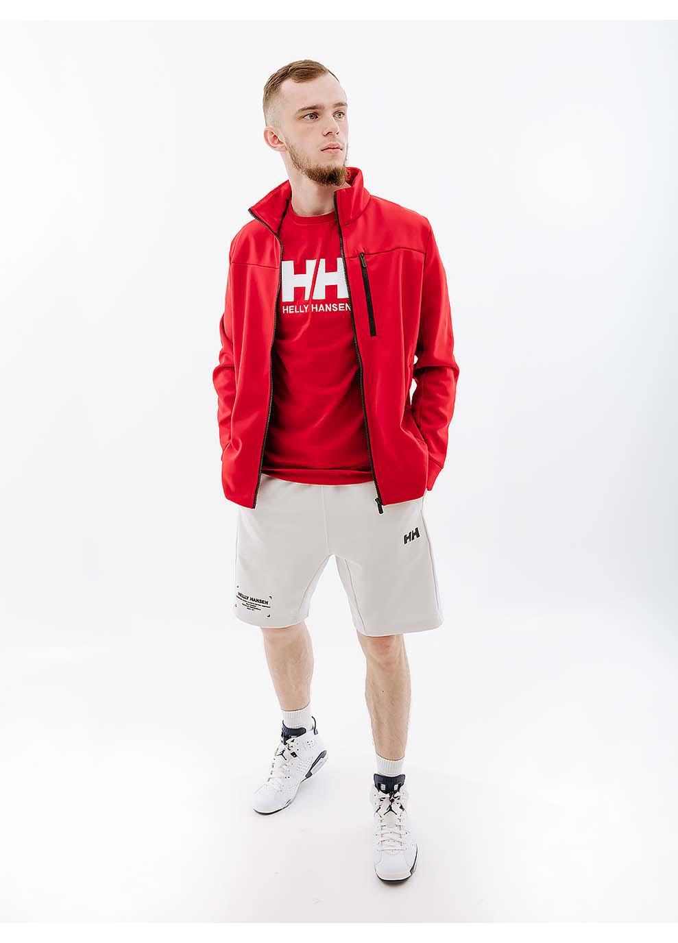 Кофта мужская Helly Hansen CREW FLEECE JACKET L Красный (7d30229-162 L) - фото 5