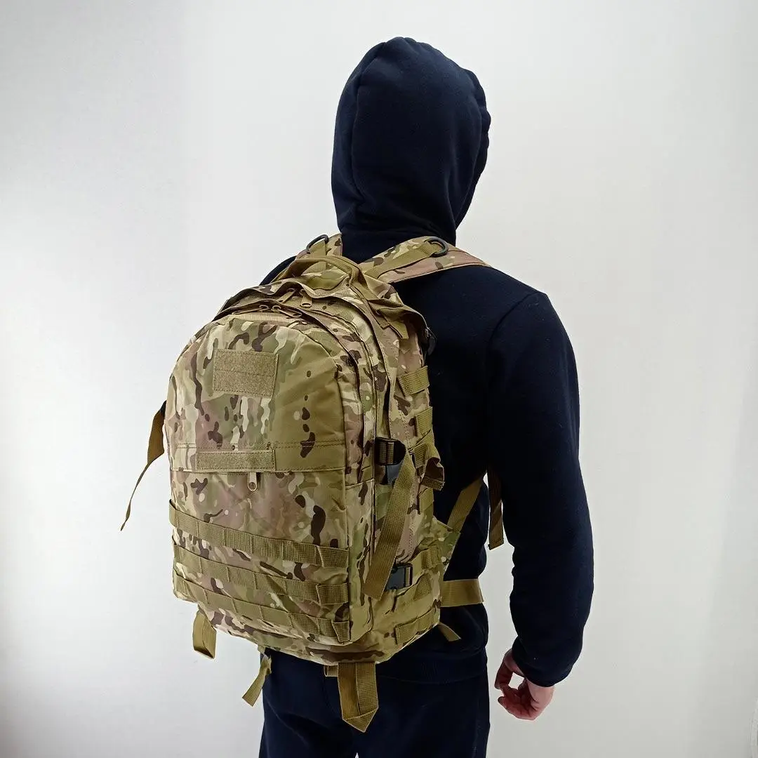 Рюкзак тактический Tactical Raid походный 40 л Multicam (601-multicam) - фото 6 Рюкзак тактический Tactical Raid походный 40 л Multicam (601-multicam) - фото 6