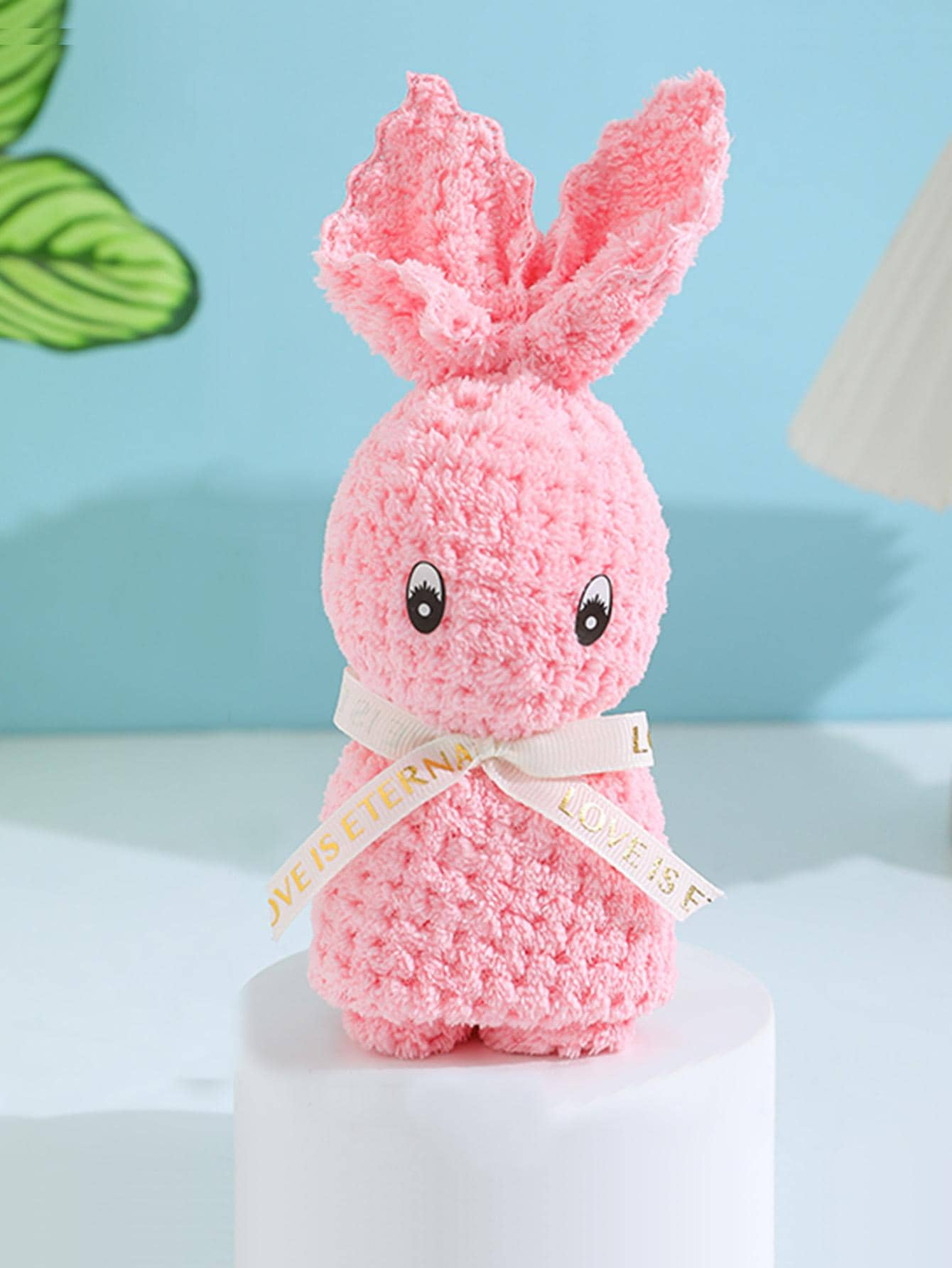 Подарочный комплект полотенец 25-817 в виде зайки 20х11 см (2491195992)