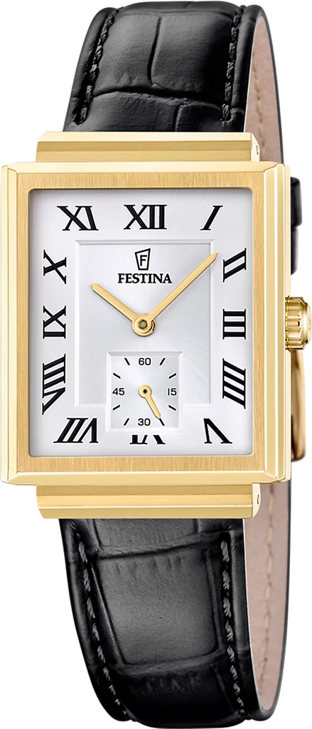 Наручные часы мужские Festina F20776/1 On The Square со стальным корпусом WR 50 м и серебристым циферблатом