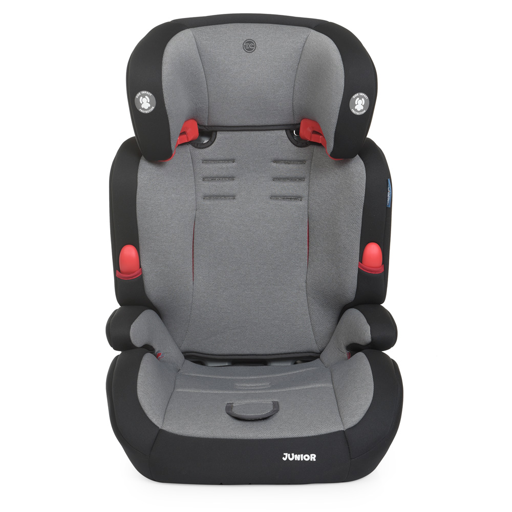 Детское автокресло El Camino Junior ME1008 Royal c ISOFIX 9-36 кг Gray Серый - фото 4