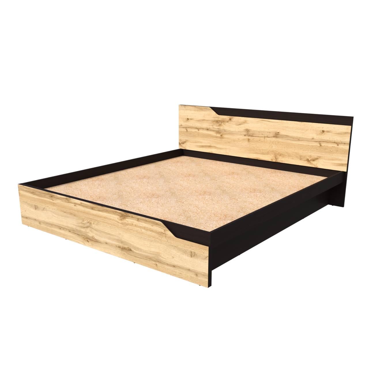 Кровать двуспальная из ДСП Vasco 188х207х80 см (000050236)