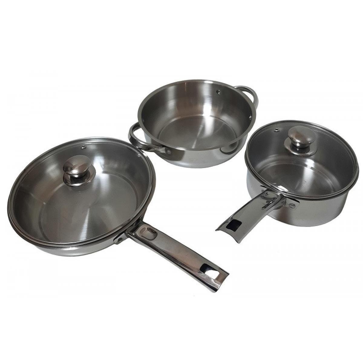 Набор посуды Empire 7375 нержавеющая сталь 5 пр. (018938)