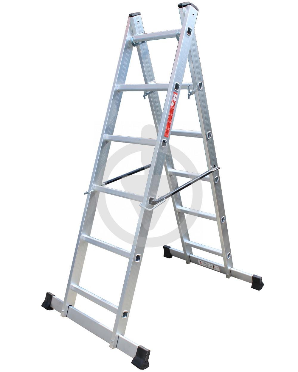 Драбина будівельна 2x6 сходинок (6be87bb1-03a2-11ee-80ca-be1fbb0e3944) - фото 2 Драбина будівельна 2x6 сходинок (6be87bb1-03a2-11ee-80ca-be1fbb0e3944) - фото 2