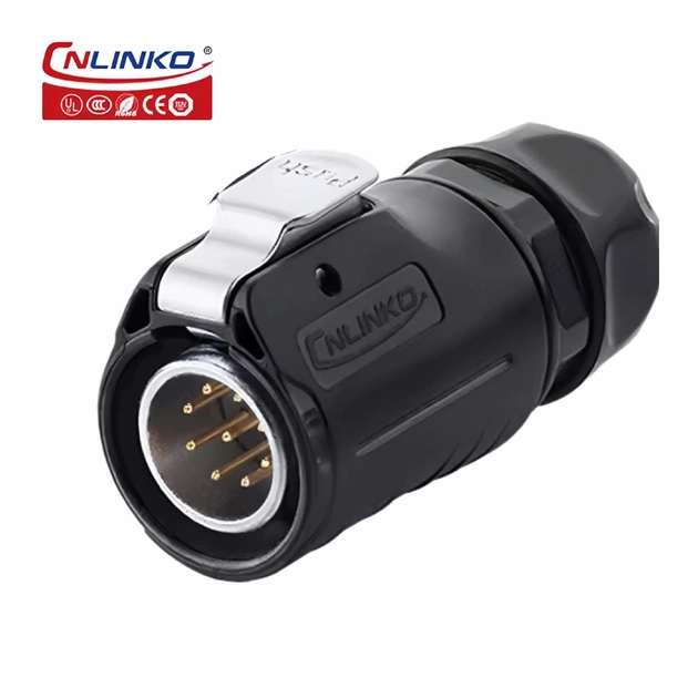 Герметичный разъем Cnlinko LP-20 9 pin 5A 250V (57057) - фото 4 Герметичный разъем Cnlinko LP-20 9 pin 5A 250V (57057) - фото 4