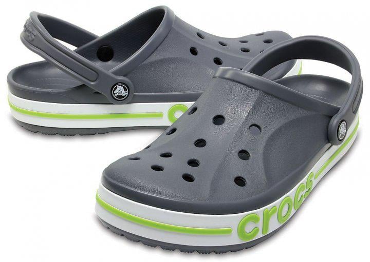 Сабо Crocs Bayaband р. М11/EUR 45-46 Charcoal/Green (8044338)