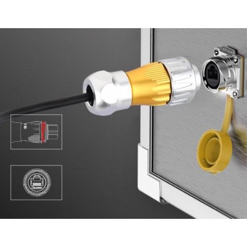 Розетка герметичная на панель CNLINKO DH-24-J/RJ45/213/SX-43-409 (2446547050) - фото 7 Розетка герметичная на панель CNLINKO DH-24-J/RJ45/213/SX-43-409 (2446547050) - фото 7