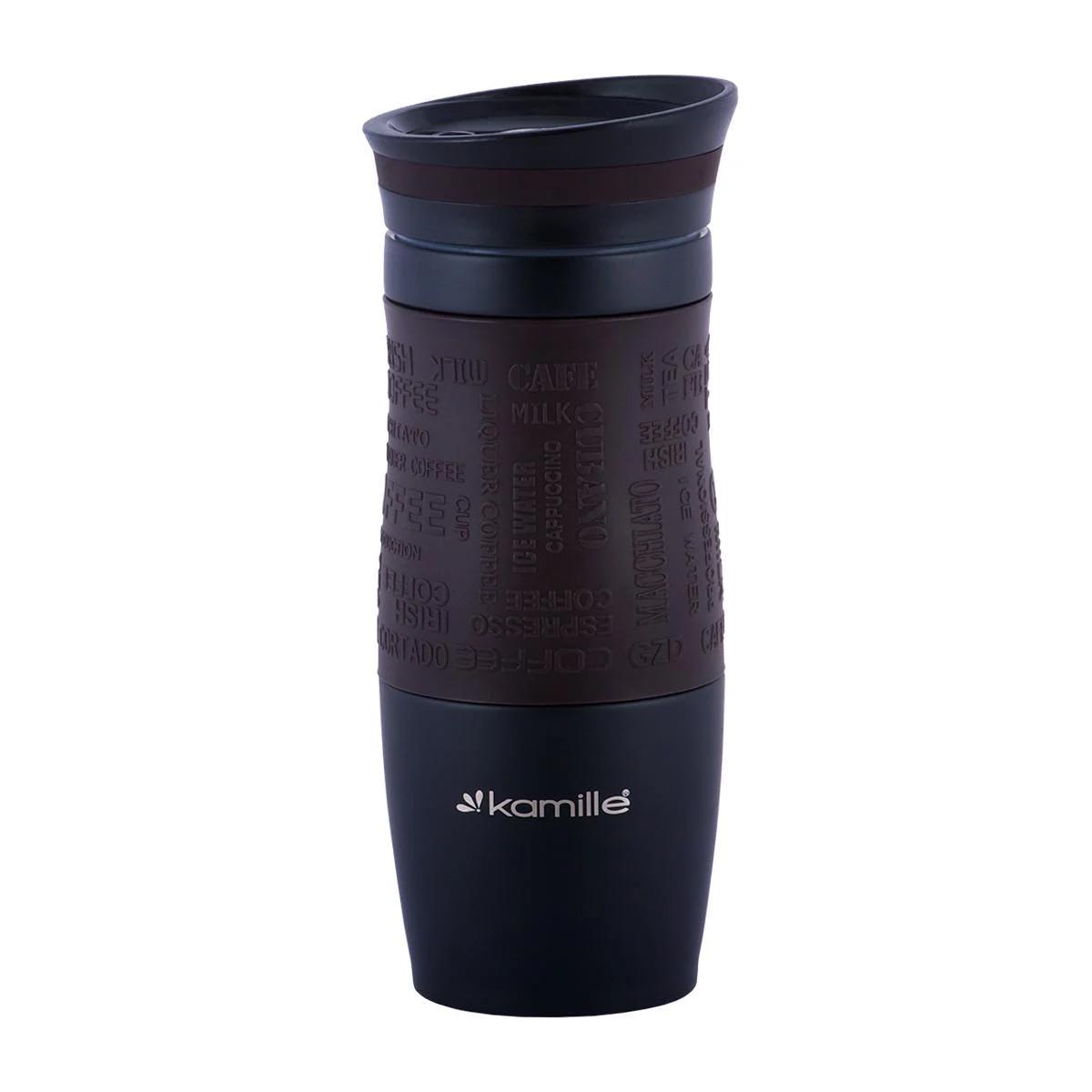 Термокружка Kamille 2069А 380 мл Коричневый