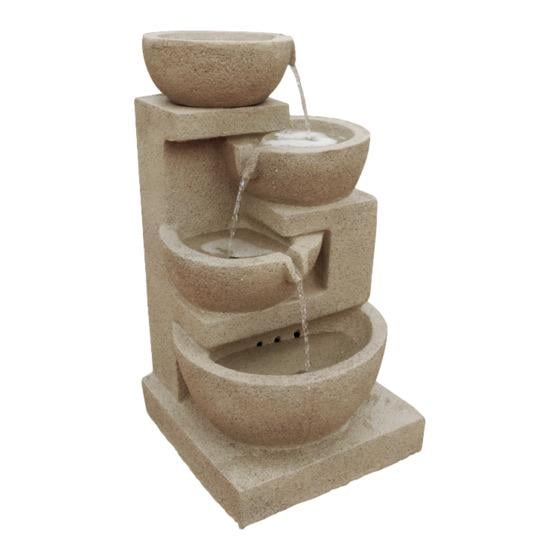 Декоративный фонтан на солнечной батарее Blumfeldt Korinth (10031399)