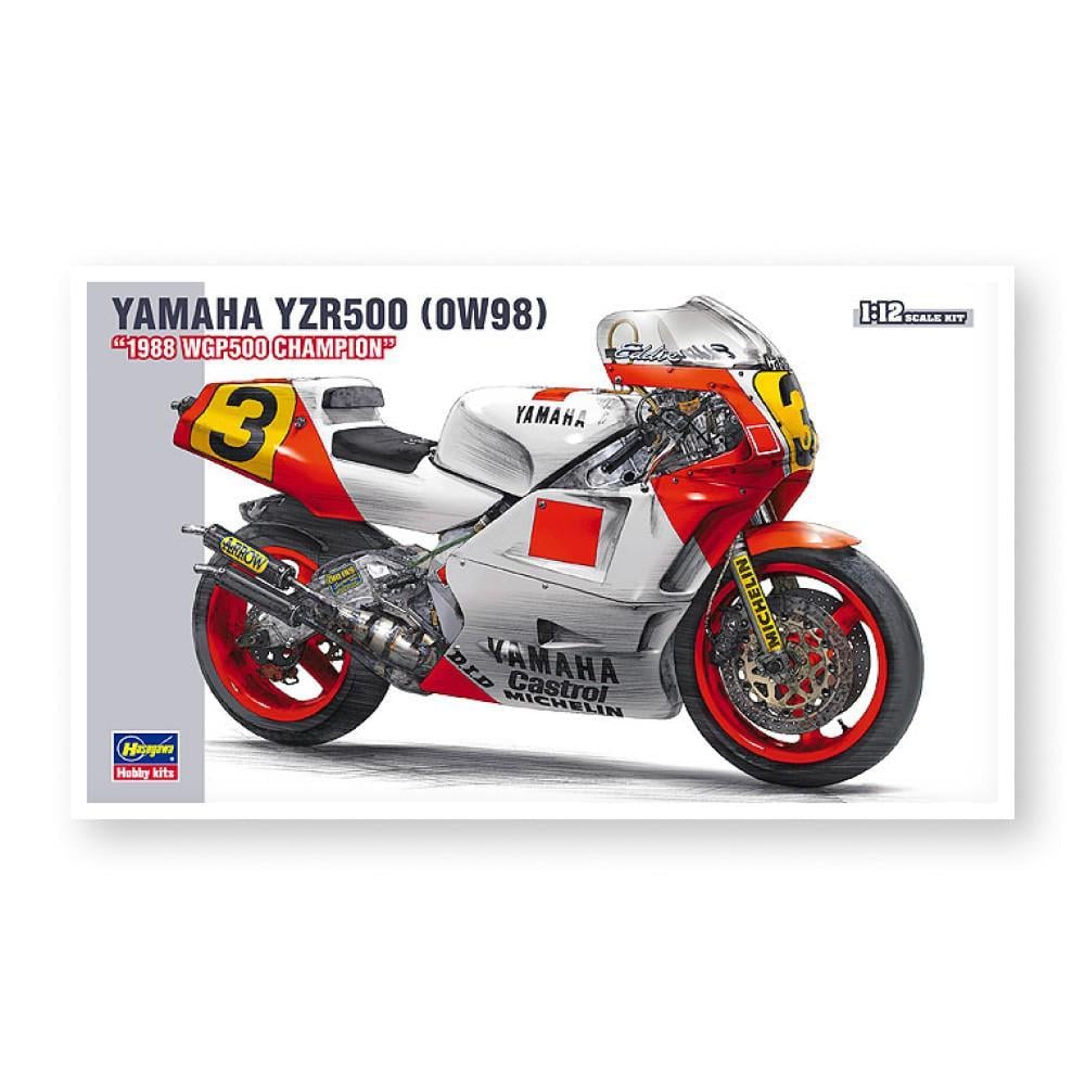 Сборная модель мотоцикла - YAMAHA YZR500"1988 WGP500 - Hasegawa 21503