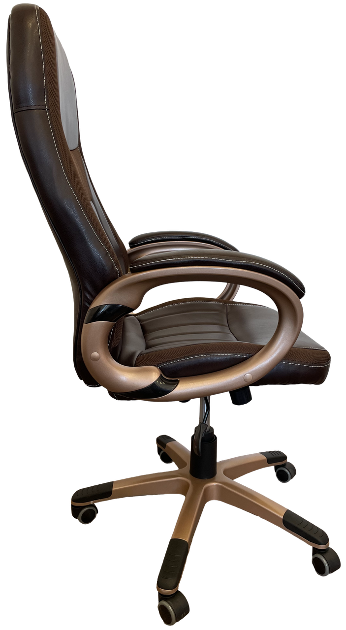 Кресло руководителя Техфорвард Лексус ANF эко-кожа Коричневый - фото 3 Кресло руководителя Техфорвард Лексус ANF эко-кожа Коричневый - фото 3