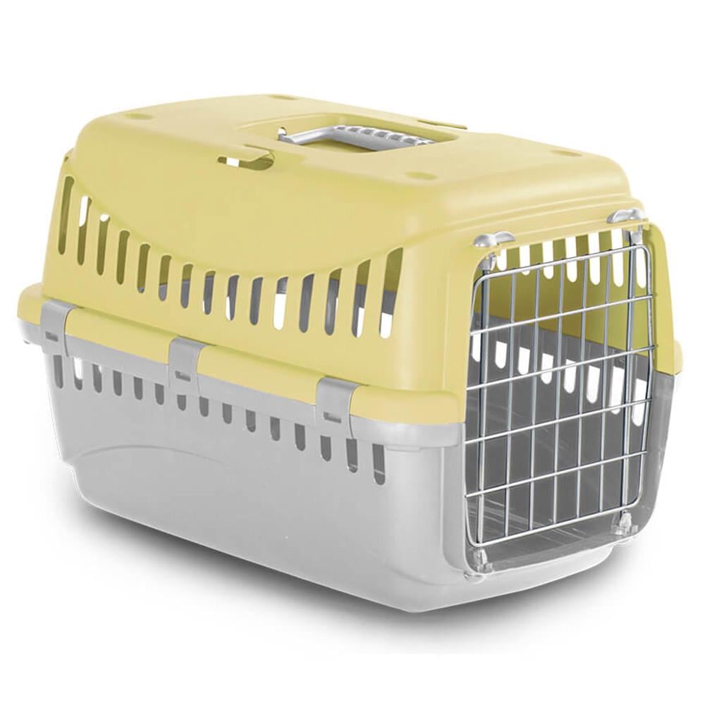 Переноска для собак MP Bergamo GIPSY 2 large двері метал 58х38х38 см Yellow  (2488599051)