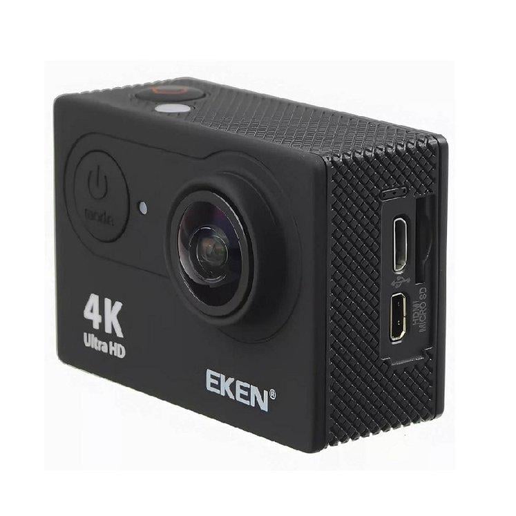 Экшн-камеры Eken H9R V2.0 4K 12 Mp с набором креплений/аквабоксом и пультотм 2" IPS Черный (1233) - фото 3