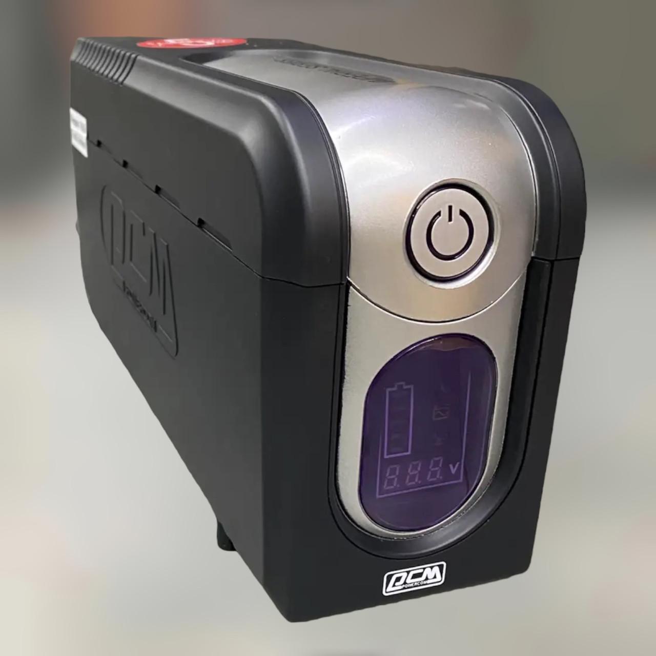 Источник бесперебойного питания Powercom IMD-825AP LCD 825 ВА/495 Вт 2+1 розетки Schuko USB AVR (243015) Источник бесперебойного питания Powercom IMD-825AP LCD 825 ВА/495 Вт 2+1 розетки Schuko USB AVR (243015)