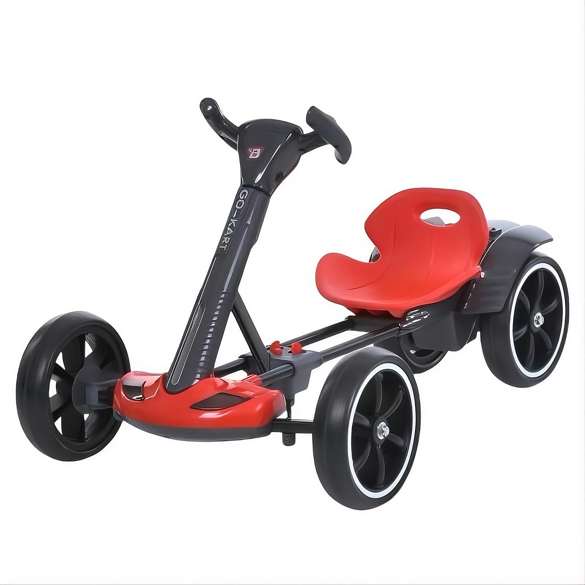 Детский электрокарт Bambi Kart M 6072EBR-3 с пультом управления/Bluetooth/музыкой и светом/EVA колеса/35W Красный (33165600)
