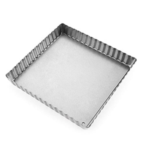 Форма для выпечки Stenson MH-4447 со съемным дном квадратная 20х20х2,5 см (553668)