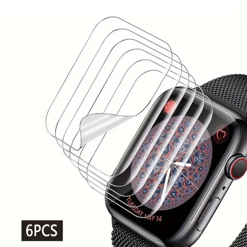 Защитная гидрогелевая бронь пленка Xiaomi Redmi Watch Move (6 штук)