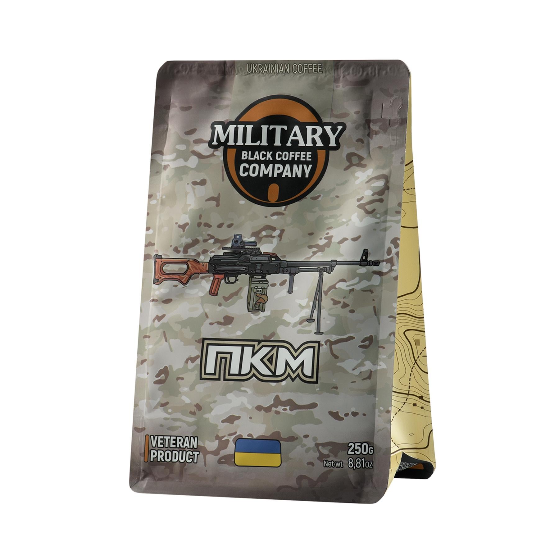 Кава MILITARY BLACK COFFEE COMPANY мелена ПКМ-Гватемала