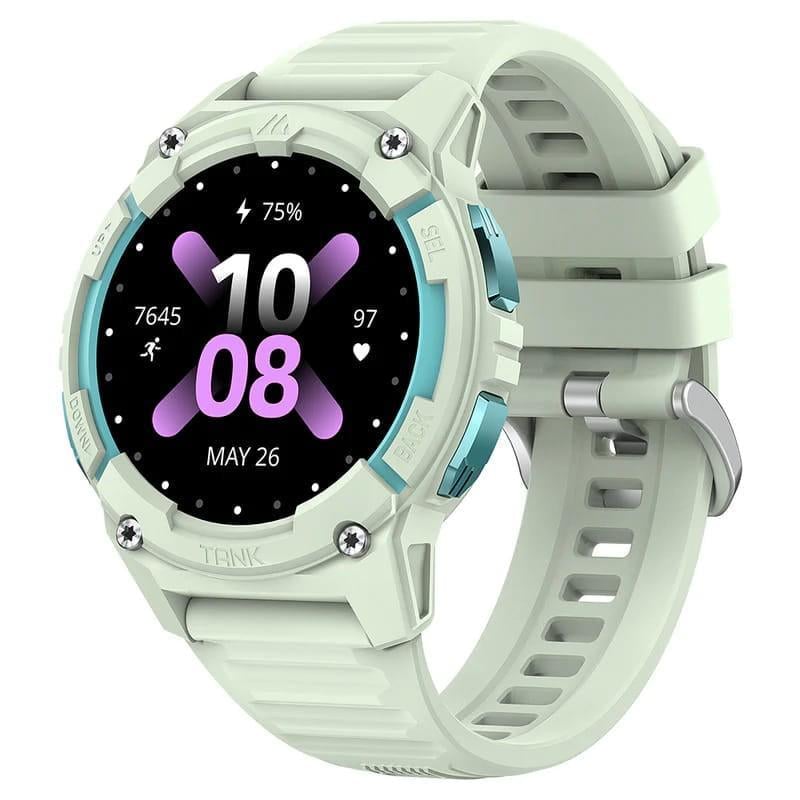 Смарт-часы женские Kospet Tank S2 с GPS Green (16982)