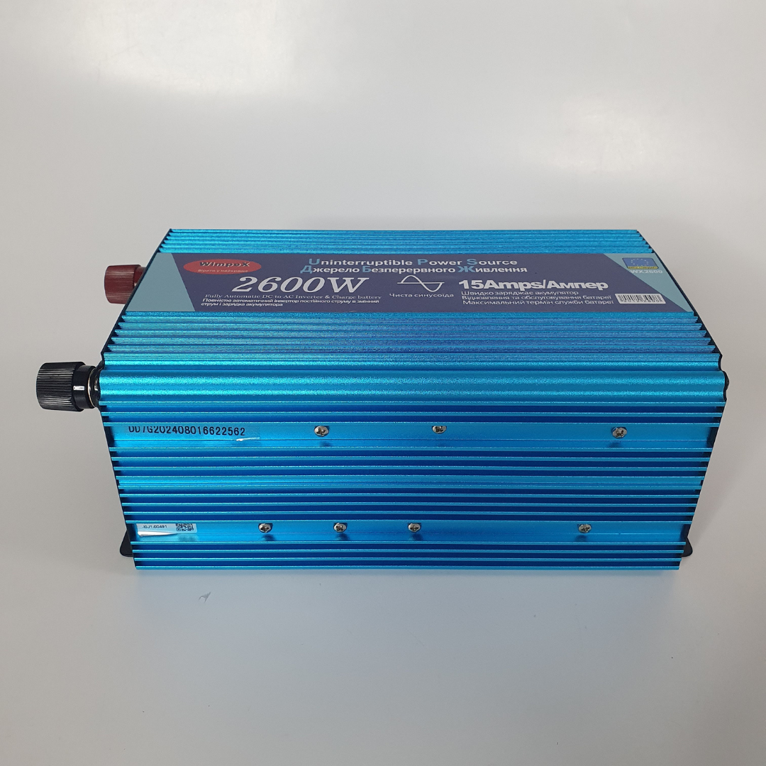 Автомобильный инвертор/преобразователь Power Inverter Wimpex 2600W с защитой от перегрузки X26-W00 - фото 5