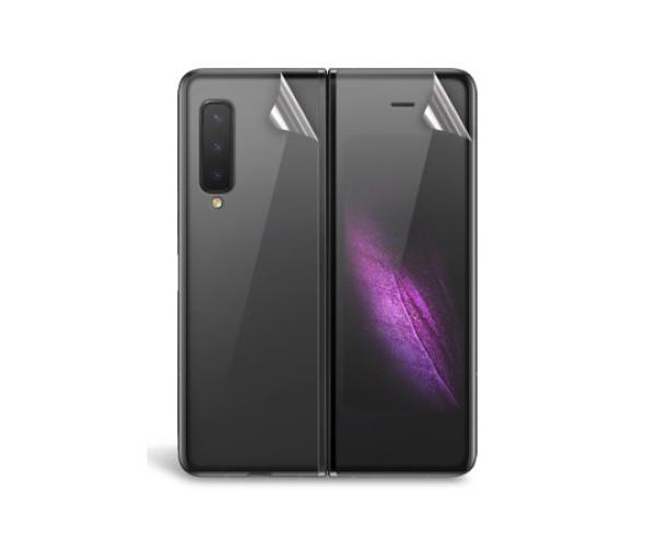 Противоударная гидрогелевая пленка Hydrogel Film для Samsung Galaxy Fold 5G/Samsung Galaxy W20 на заднюю панель, Transparent