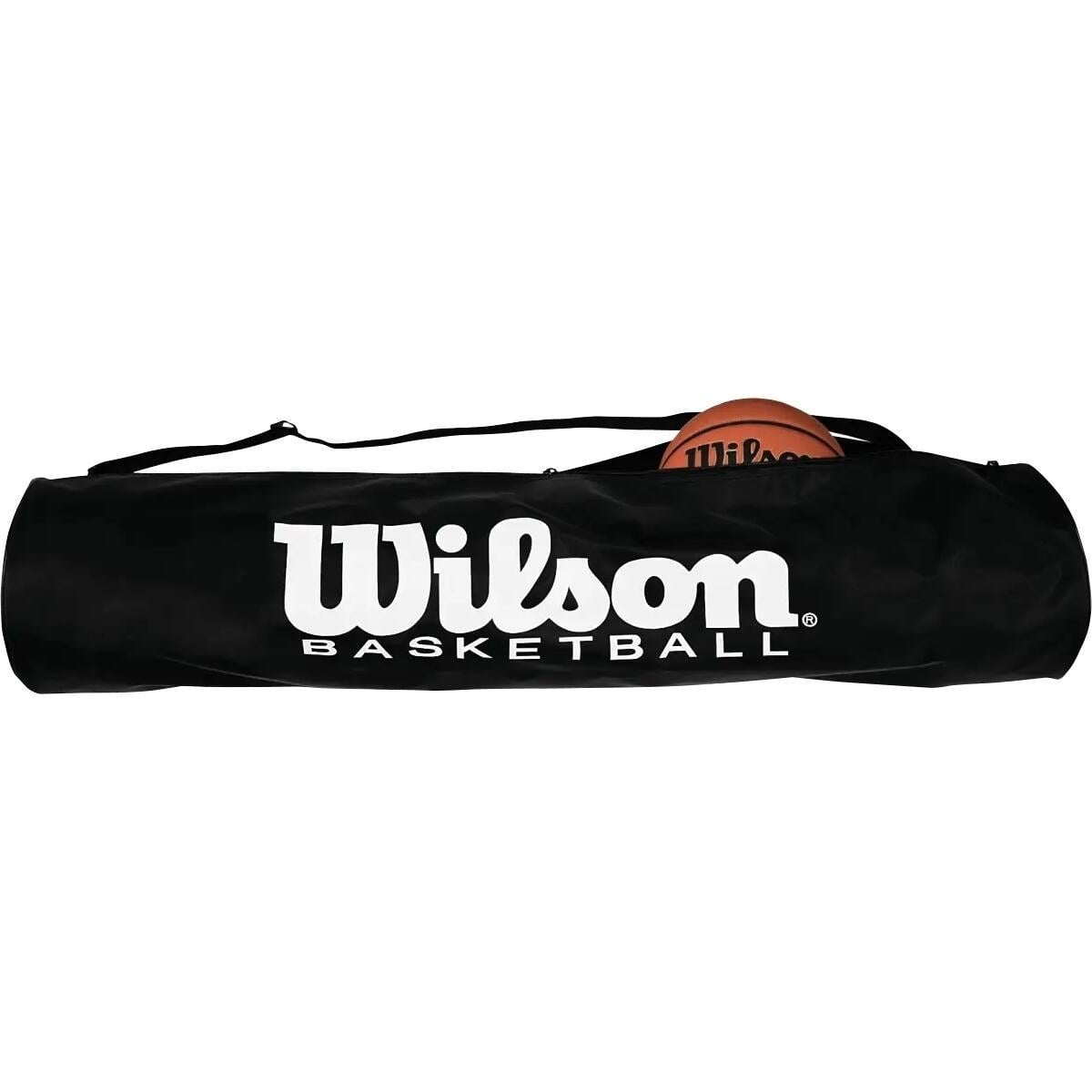 Сумка для баскетбольных мячей Wilson BASKETBALL TUBE BAG на 6 мячей Черный (WTB1810)