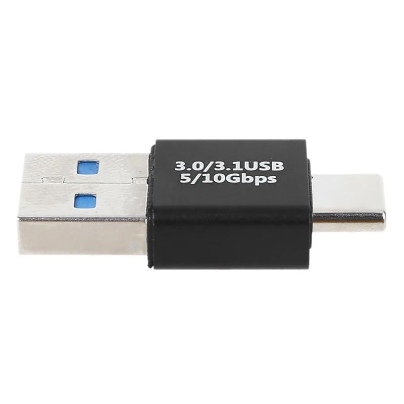 Перехідник-адаптер USB Type-C 3.1-USB M/M 10Gbps eXpert Type-4 Black - фото 4