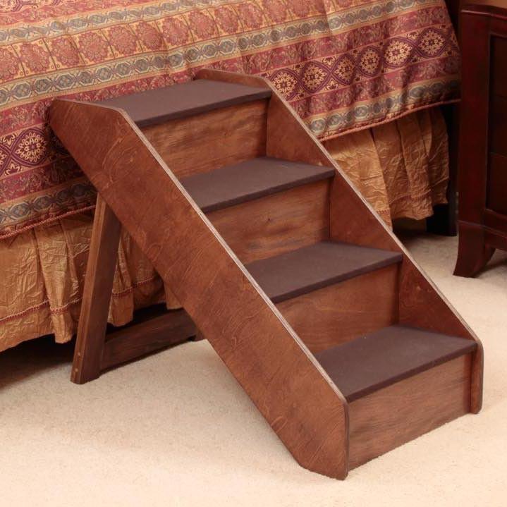 Лестница для собак из дерева Биндура Мокко (ТУС-000510) Лестница для собак из дерева Биндура Мокко (ТУС-000510)