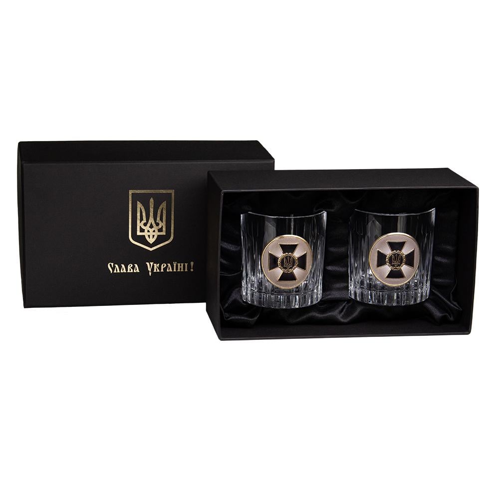 Набор бокалов для виски Boss Crystal Служба безопасности 2 шт. 360 мл (196-0014)