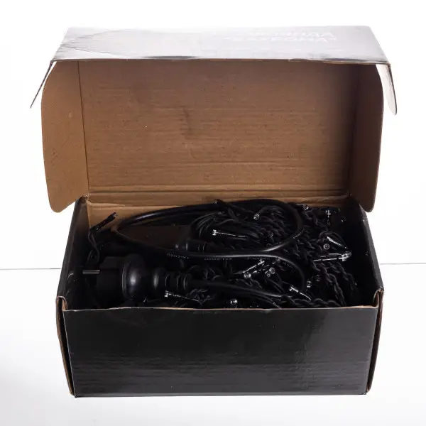 Гірлянда мережна Бахрома вулична 20 м 335 LED діодів зовнішня від мережі чорна нитка колір світла Синій (20MBBL) - фото 8 Гірлянда мережна Бахрома вулична 20 м 335 LED діодів зовнішня від мережі чорна нитка колір світла Синій (20MBBL) - фото 8