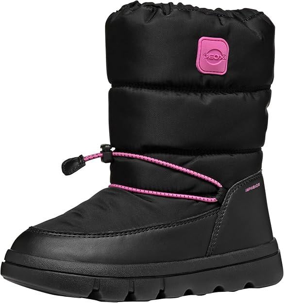 Сапоги зимние Geox Willaboom Amphibiox р. 39 Black/Fuchsia (28134336)