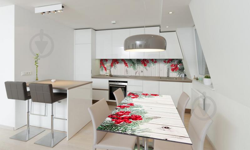 Наклейка виниловая на стол Zatarga «Новогодний колорит» 600х1200 мм ( новый год 2021, наклейки, украшение Z180524st Наклейка виниловая на стол Zatarga «Новогодний колорит» 600х1200 мм ( новый год 2021, наклейки, украшение Z180524st