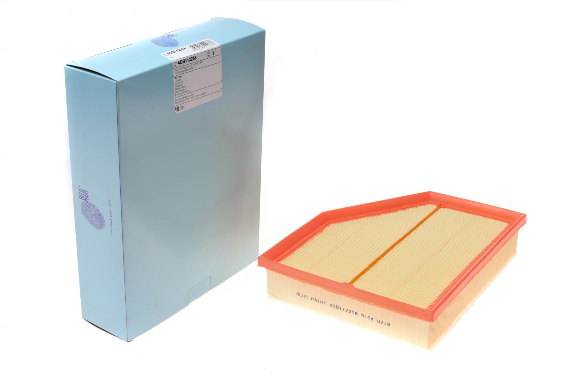 Фильтр воздушный BLUE PRINT для BMW 5 G30/F90/7 G11/G12 16- (ADB112258)