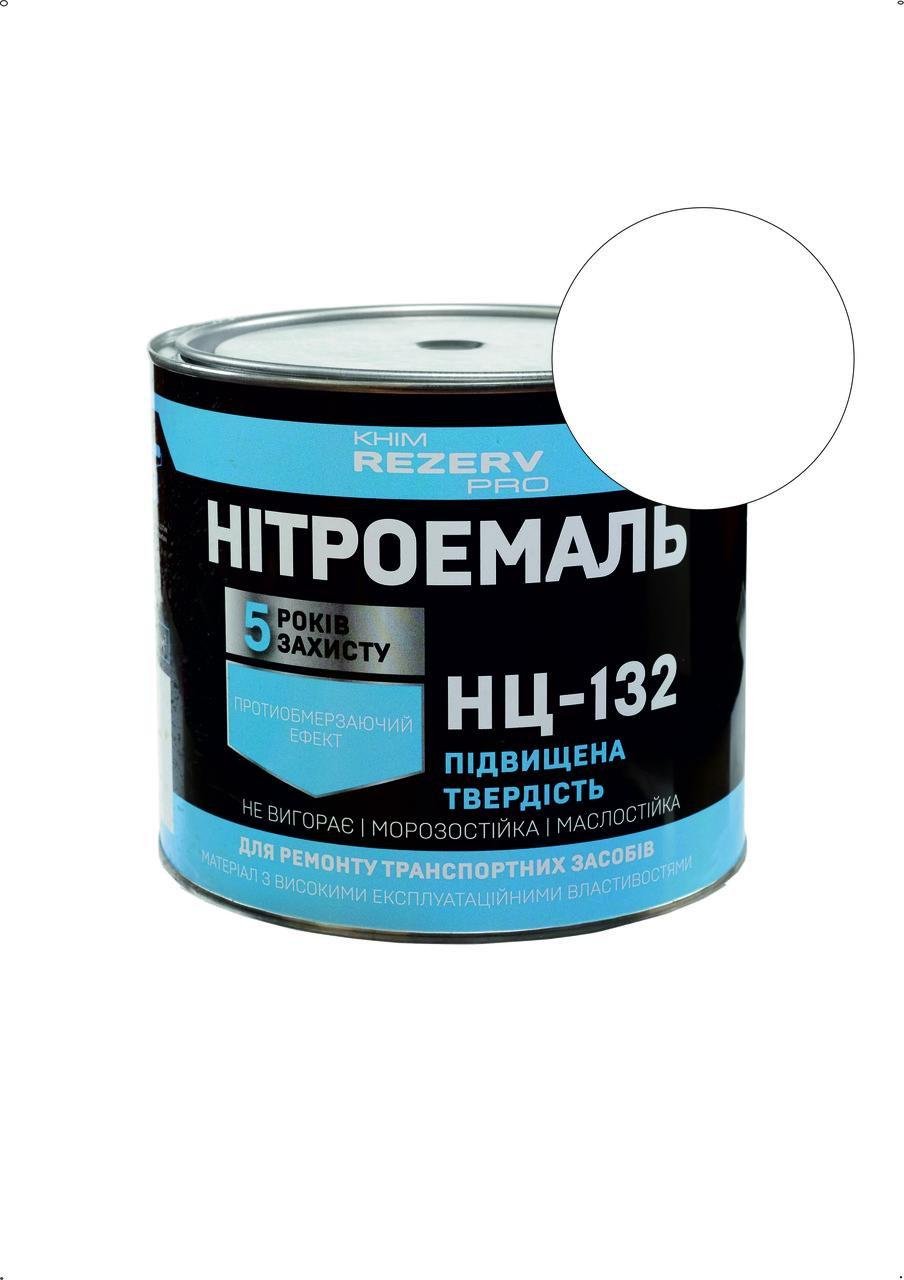 Нітроемаль Хімрезерв НЦ-132 2 л Білий (28716323)