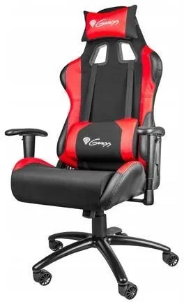 Комп'ютерне крісло геймерське Natec Genesis Nitro 550 Black/Red (NFG-0784) Комп'ютерне крісло геймерське Natec Genesis Nitro 550 Black/Red (NFG-0784)