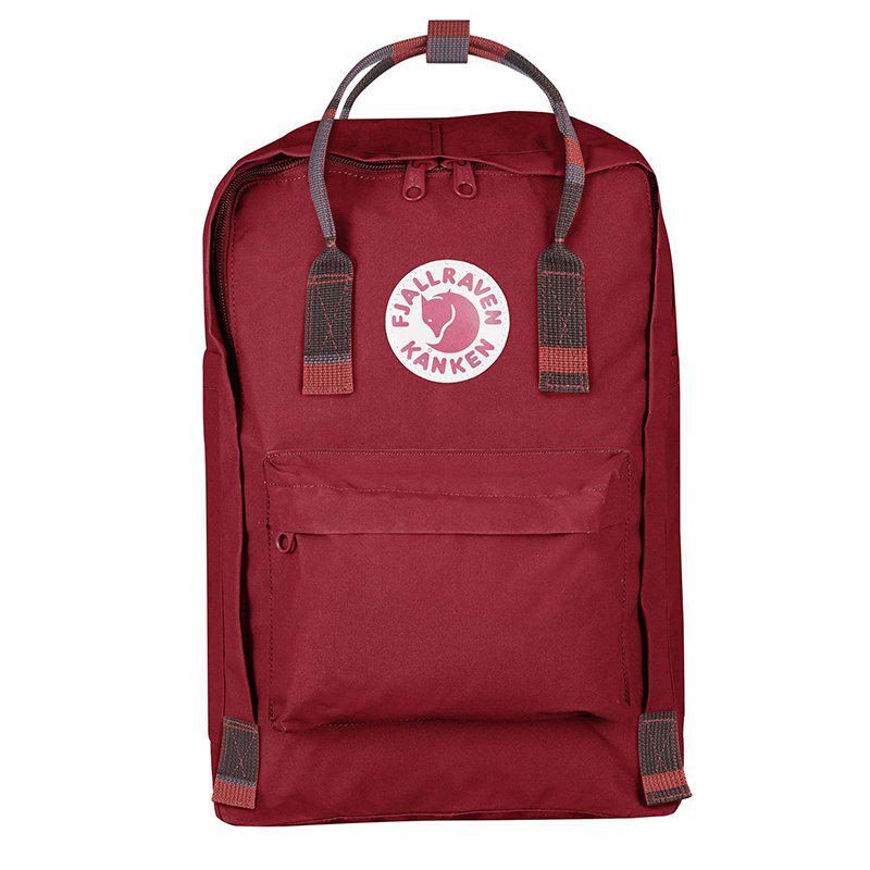Городской рюкзак Fjallraven Kanken Laptop Random Blocked 15 18 л Deep Red (27172.325-915)