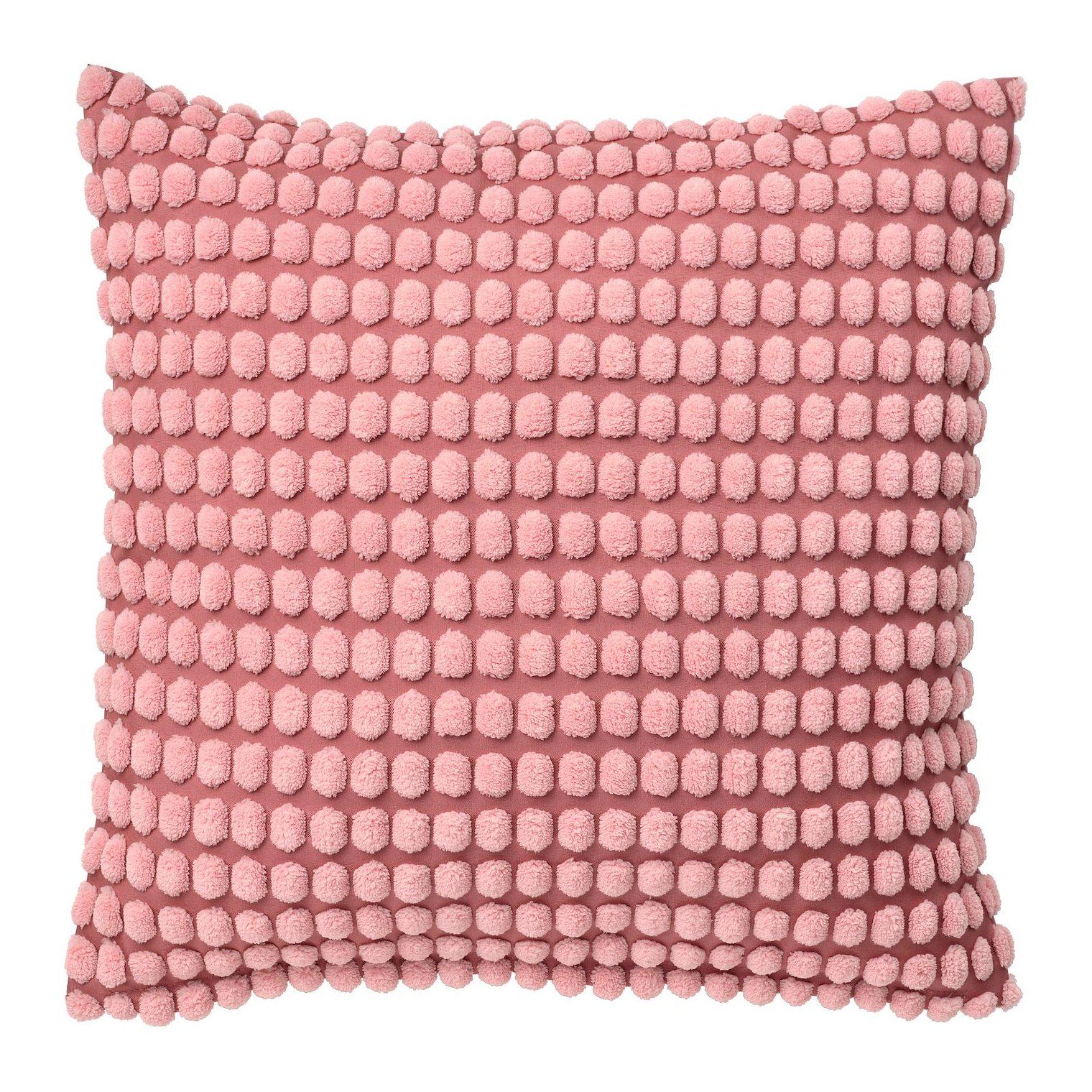 Чохол на подушку 60х60 см 2 чохла Світло-рожевий