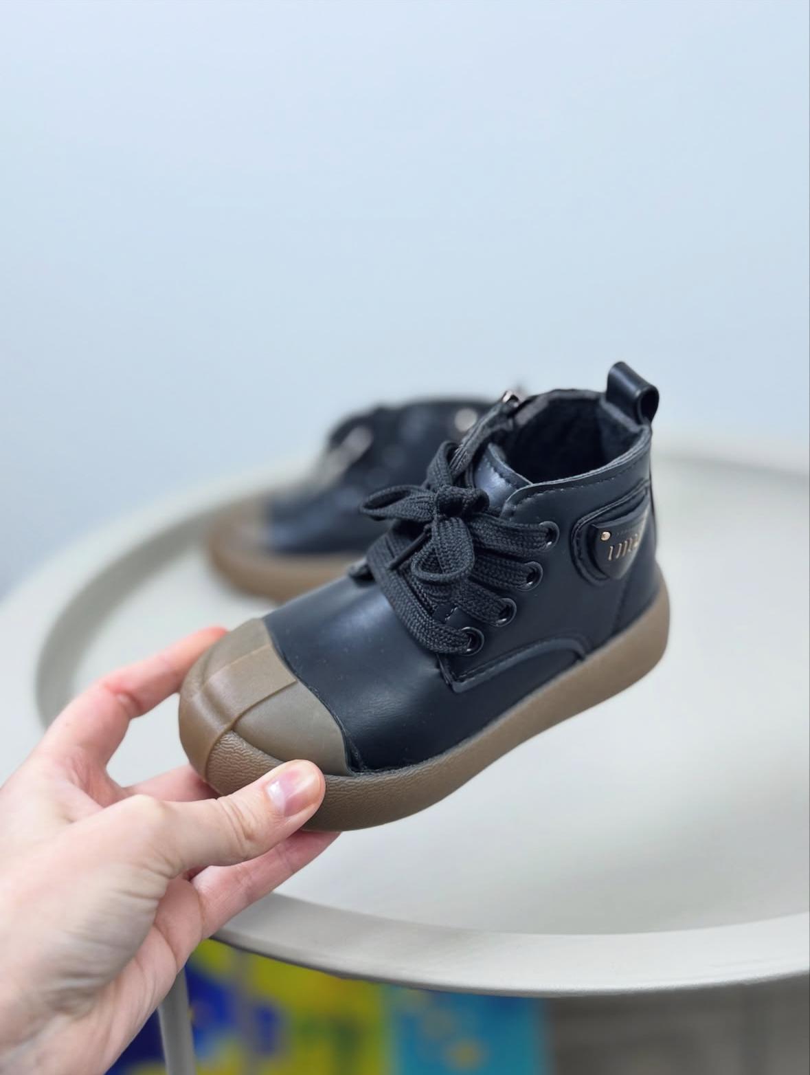 Ботинки детские осенние 1647 р. 25 Черный (30307402) - фото 2 Ботинки детские осенние 1647 р. 25 Черный (30307402) - фото 2