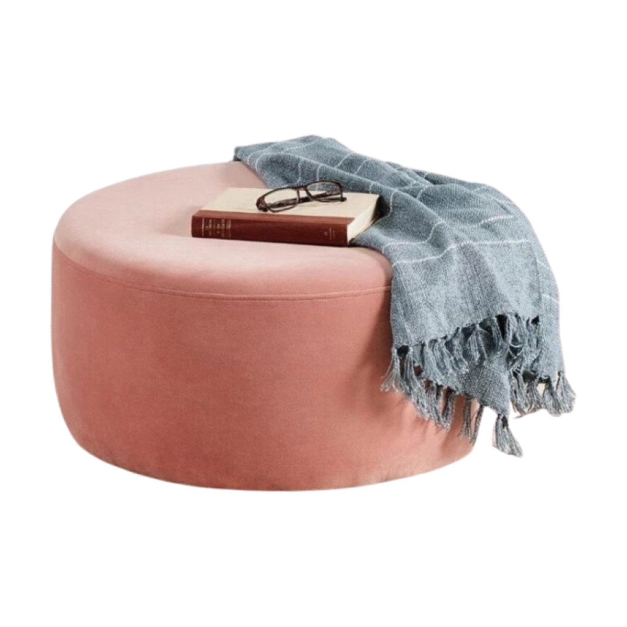 Пуф MeBelle Dour+ велюр 80x80x35 см Пудровый (0018) Пуф MeBelle Dour+ велюр 80x80x35 см Пудровый (0018)