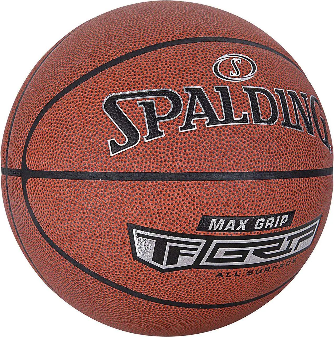 Баскетбольний м'яч Spalding MAX GRIP р. 7 Помаранчевий (76873Z) - фото 3 Баскетбольний м'яч Spalding MAX GRIP р. 7 Помаранчевий (76873Z) - фото 3