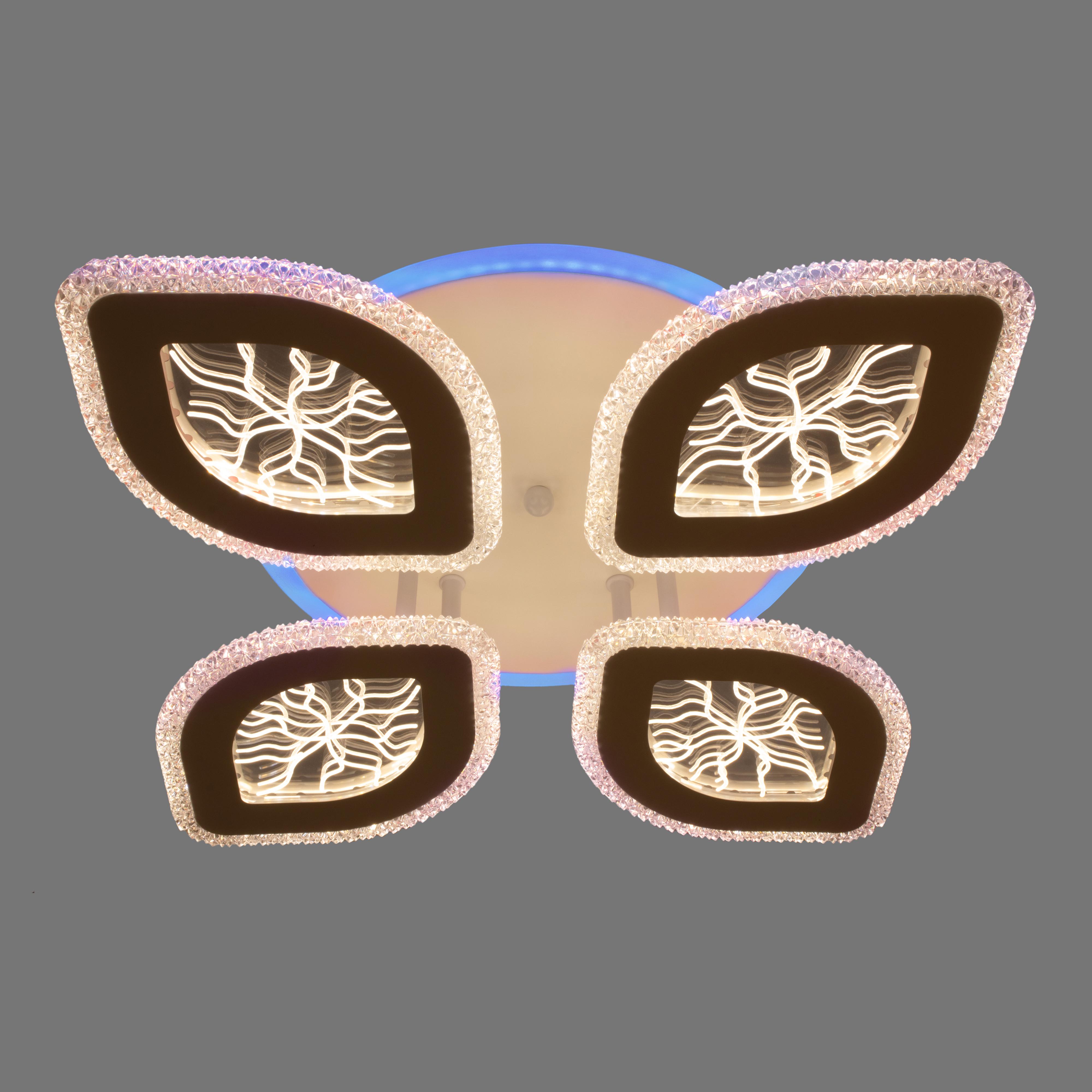 Люстра светодиодная акриловая VALESO S2313/4 Белый