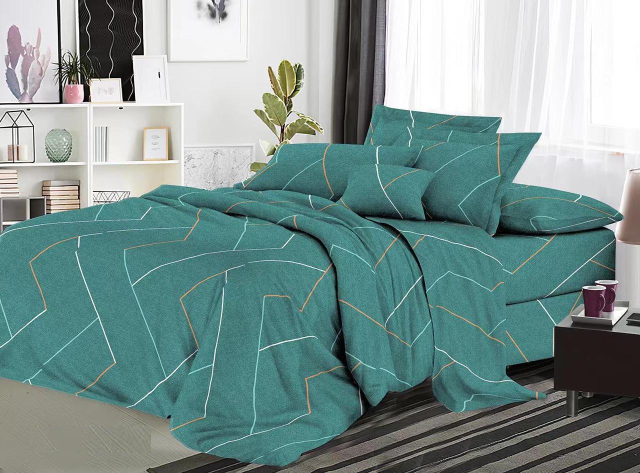 Комплект постельного белья Графика евро бязь 200x215 см (mc2017664)
