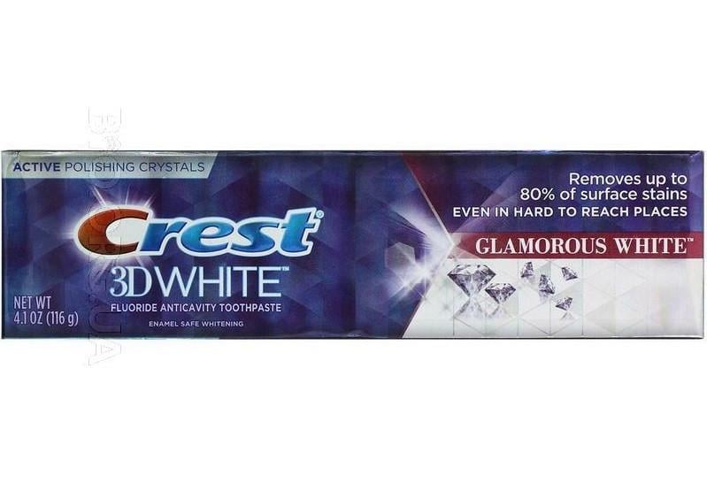 Зубная паста Crest 3D White Fluoride Anticavity Toothpaste Glamorous White 116 г (037000401285)