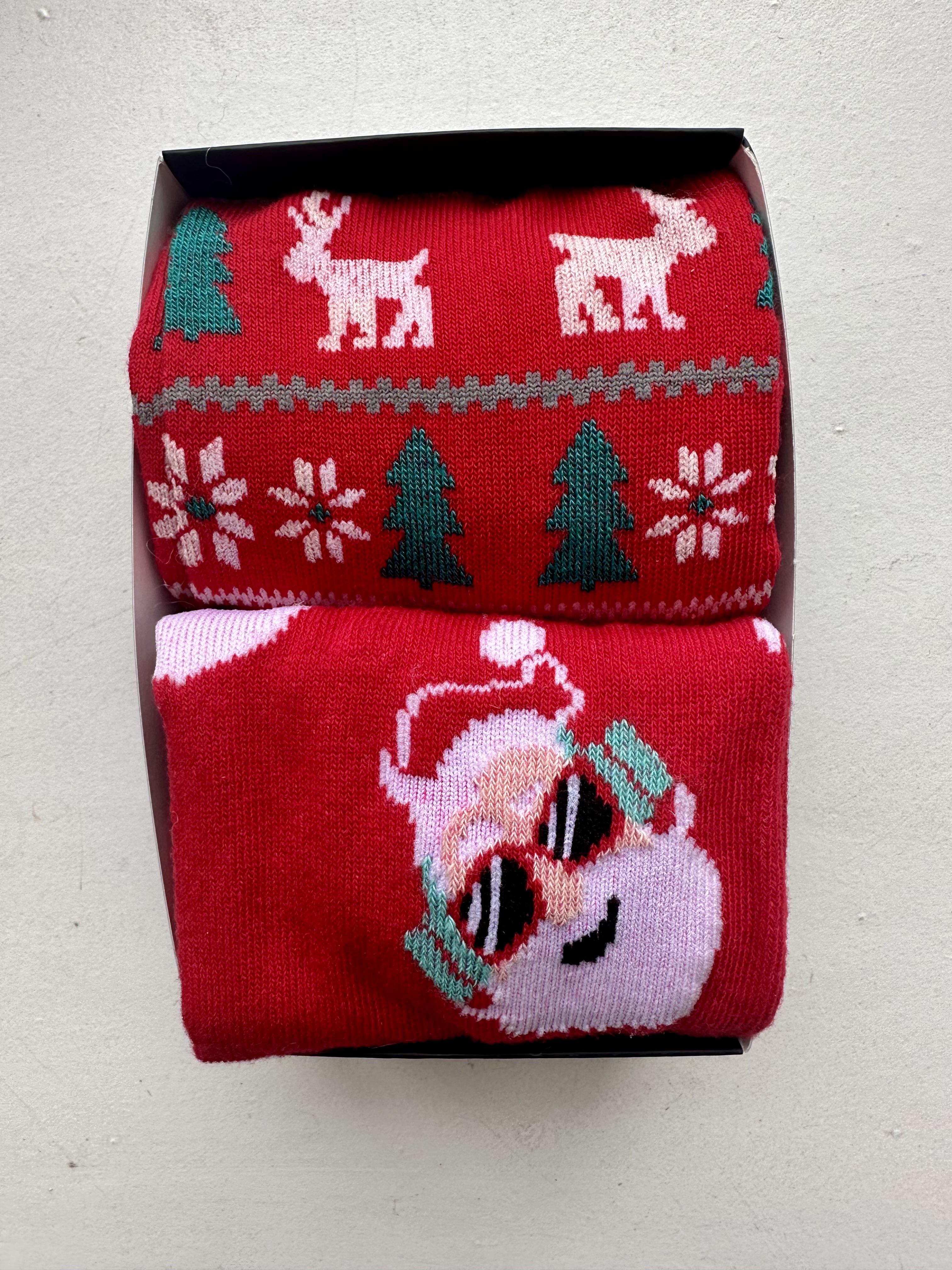 Набір подарунковий з новорічними шкарпетками (13532688) - фото 8 Набір подарунковий з новорічними шкарпетками (13532688) - фото 8