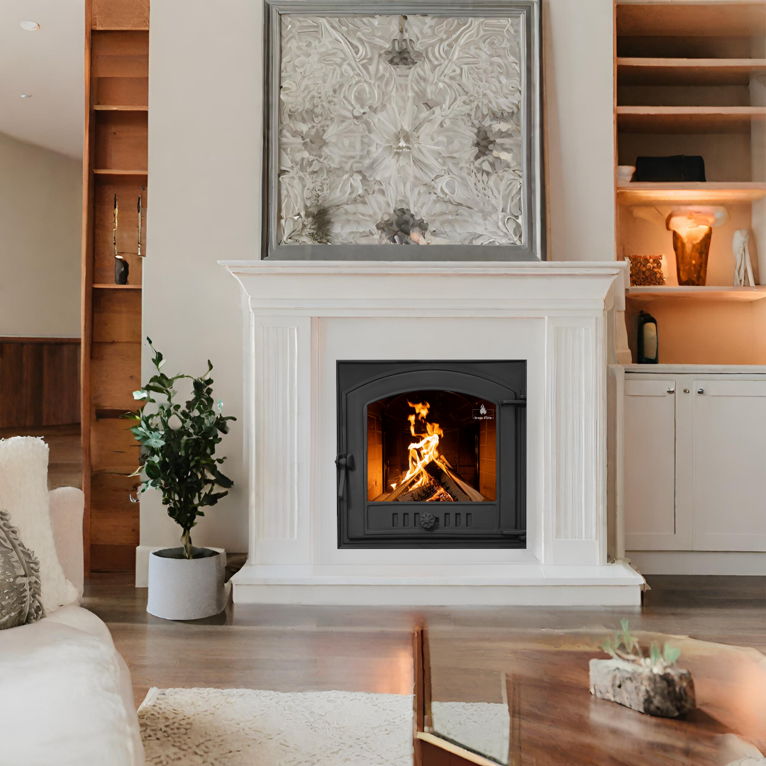 Дверь для камина Iron Fire Style 50 стеклянная чугунная 485x485 мм (1258) Дверь для камина Iron Fire Style 50 стеклянная чугунная 485x485 мм (1258)