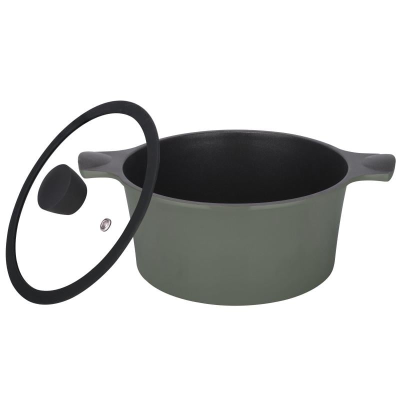 Каструля Ringel Zitrone RG-2108-24/1/OL 24 см 4,2 л Olive (116569)