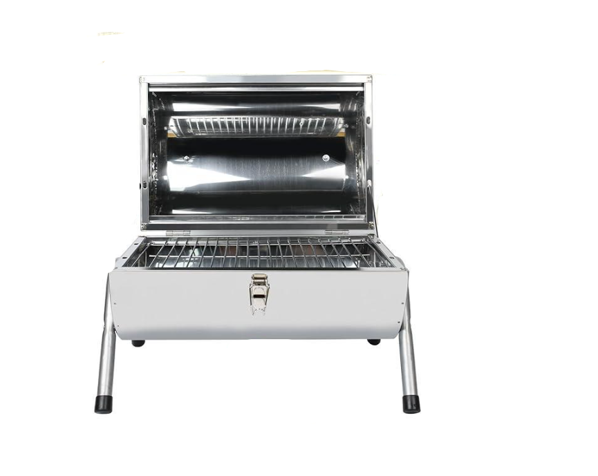 Гриль вугільний Auarrive складний для барбекю із задніми дверима