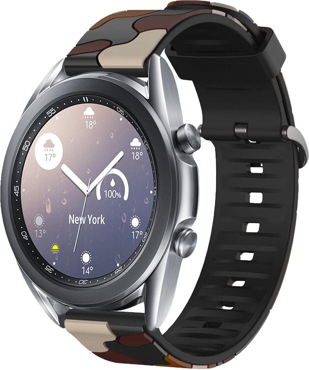 Ремінець Tactic Camouflage для Galaxy Watch 3 41 мм Khaki (32908-17)