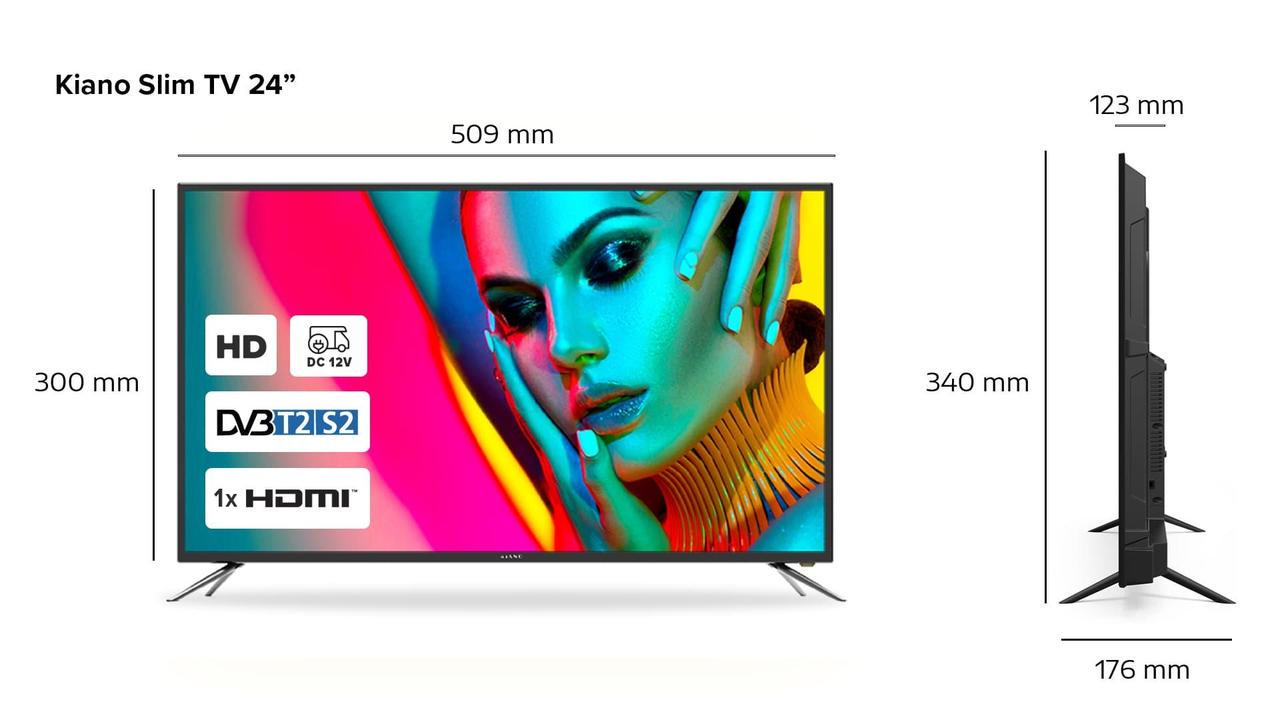 Телевізор Kiano SlimTV 24 (461950) - фото 2