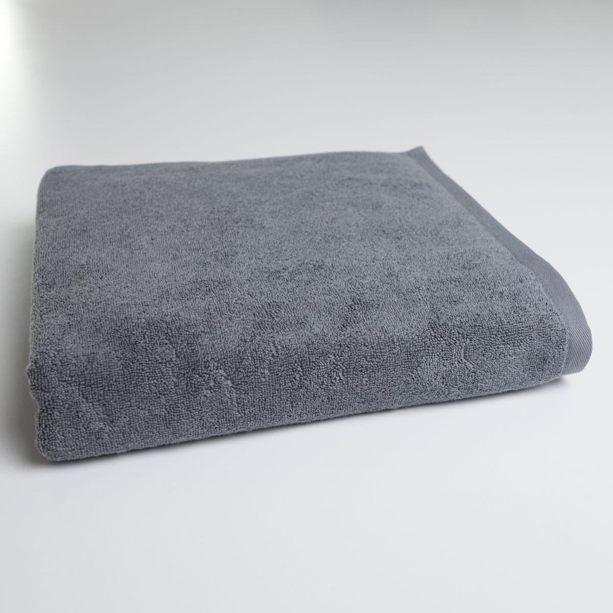 Полотенце банное для отелей GM Textile 70х140 см 500 г/м2 Серый (rm500h-140-grey)